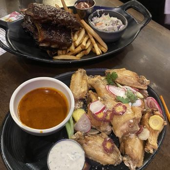 Culinary Dropout - Chicken wings and ribs - New American Near Me - Austin, Texas Culinary Dropout - Chicken wings and ribs - New American Near Me - Austin, Texas
