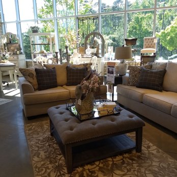 Ashley Store - This sectional could fit in a traditional or modern family-room, when paired with specific decor items. - Furniture Stores Near Me - Cumming, Georgia