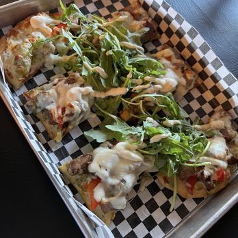 The Haus Bistro - Tri-tip flatbread - Bars Near Me - Calimesa, California The Haus Bistro - Tri-tip flatbread - Bars Near Me - Calimesa, California