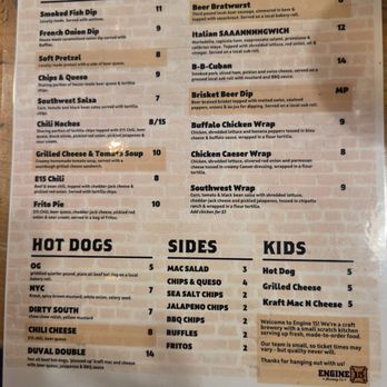 Engine 15 Brewing - Breweries Near Me - Jacksonville Beach, Florida