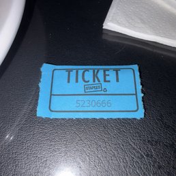 The winning ticket for Cheryl Undetwood The winning ticket for Cheryl Undetwood