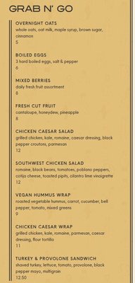 Menu photo 4 Perks Phoenix, AZ