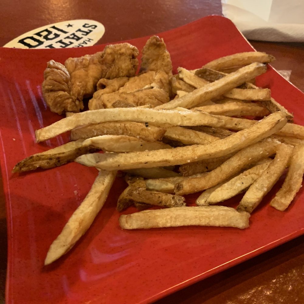 Burger Station 120 - Kids chicken fingers with fries - Burgers Near Me - Harriman, Tennessee Burger Station 120 - Kids chicken fingers with fries - Burgers Near Me - Harriman, Tennessee