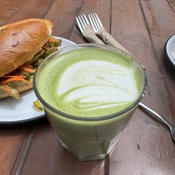 Stable Cafe - hot matcha Latte - Breakfast & Brunch Near Me - San Francisco, California