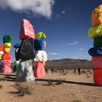 Seven Magic Mountains - Public Art Near Me - Las Vegas, Nevada