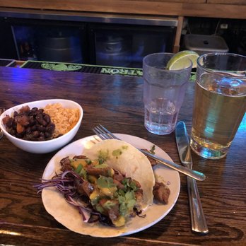 BONEZ - Hail Seitan taco with rice & beans - Cocktail Bars Near Me - Crested Butte, Colorado