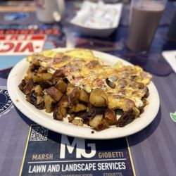 Victor's 50's Diner - Three Meat Omelette