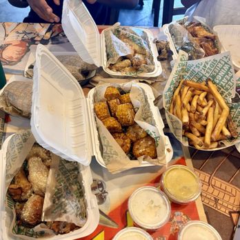 Wingstop - Our 50 pc combo - Chicken Wings Near Me - Mililani, Hawaii