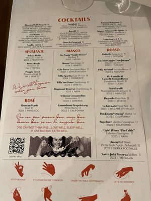 Menu photo 1 Francesca's Amici Elmhurst, IL