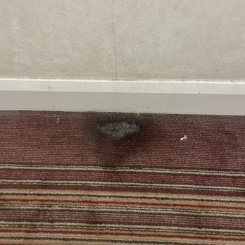Radisson Blu Hotel - Stained carpet by elevator on 4th floor. - Hotels Near Me - Belfast, BFS