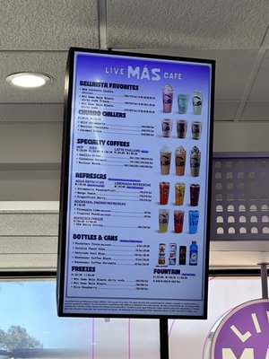 Menu photo 1 Taco Bell - Live Más Café Temecula, CA Menu photo 1 Taco Bell - Live Más Café Temecula, CA