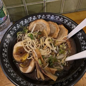 Japan Village - Black Garlic Tonkotsu DX - Japanese Near Me - Brooklyn, New York Japan Village - Black Garlic Tonkotsu DX - Japanese Near Me - Brooklyn, New York