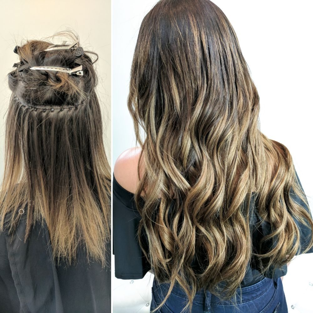 Hand Tied Weft Extensions Nbr Habit Hand Tied And Color By