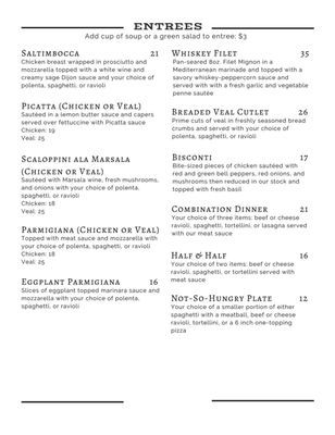Menu photo 6 Serritella's Ristorante & Pizzeria Carmichael, CA Menu photo 6 Serritella's Ristorante & Pizzeria Carmichael, CA