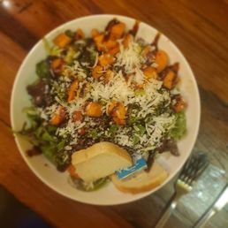 Warm Butternut Squash (I think) Salad