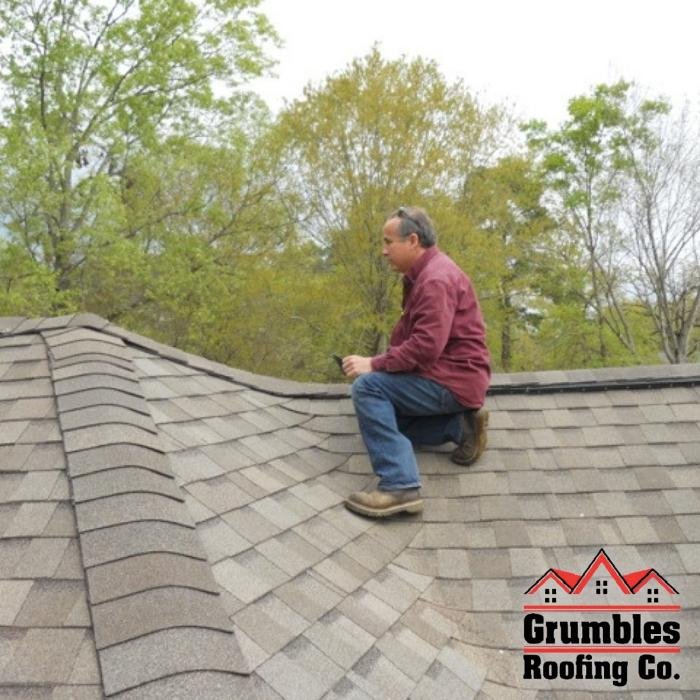 Slide of Grumbles Roofing