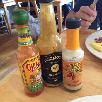 Corner Cafe - Good collection of hot sauces - Breakfast & Brunch Near Me - Newport, Rhode Island Corner Cafe - Good collection of hot sauces - Breakfast & Brunch Near Me - Newport, Rhode Island