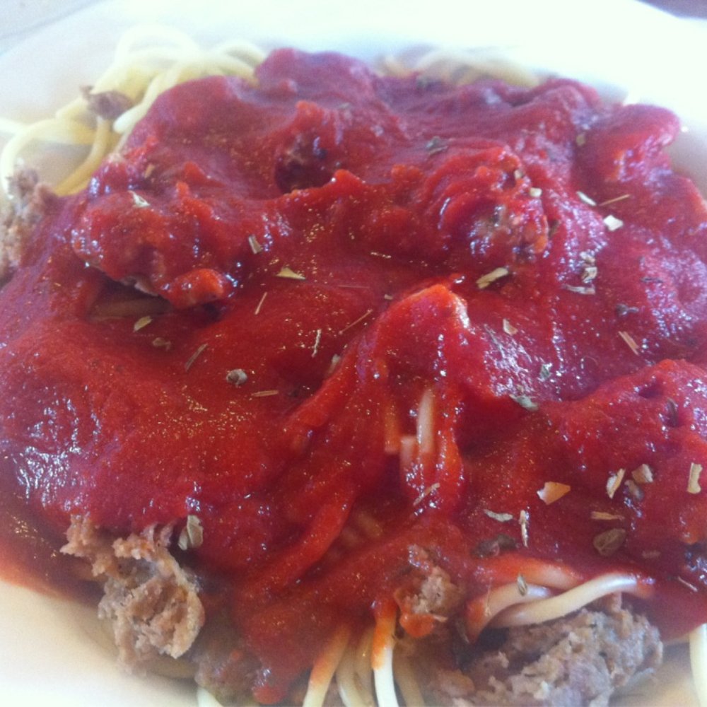 Marty's Pizza - Delafield - Spaghetti with meat sauce - Pizza Near Me - Delafield, Wisconsin Marty's Pizza - Delafield - Spaghetti with meat sauce - Pizza Near Me - Delafield, Wisconsin