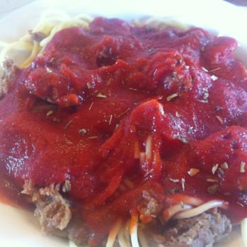 Marty's Pizza - Delafield - Spaghetti with meat sauce - Pizza Near Me - Delafield, Wisconsin