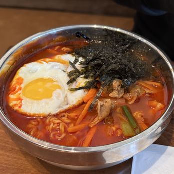 Kimchee Korean - Spicy pork Ramen - Korean Near Me - Bakersfield, California Kimchee Korean - Spicy pork Ramen - Korean Near Me - Bakersfield, California