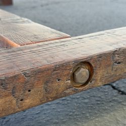Trestle table base connectors