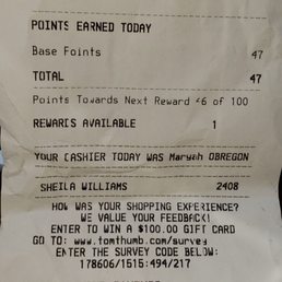 Shopping Receipt Shopping Receipt