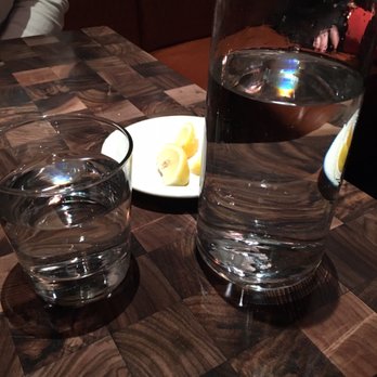 Conner's Kitchen and Bar - Carafe of water with lemons left at the table - Bars Near Me - Fort Wayne, Indiana Conner's Kitchen and Bar - Carafe of water with lemons left at the table - Bars Near Me - Fort Wayne, Indiana