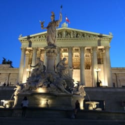 Würstelstand beim Parlament