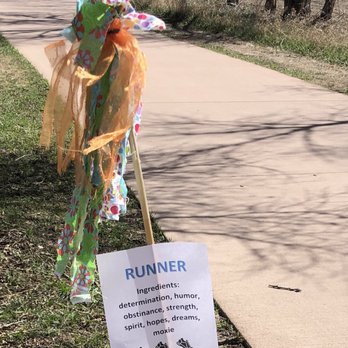 kingfisher point - This trail has cheerleader sculptures!  Yay Runners! - Parks Near Me - Fort Collins, Colorado