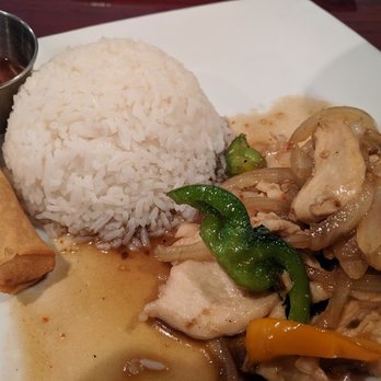 Thai Sticky Rice - Pad ka prow Chicken lunch - Thai Near Me - Morehead City, North Carolina Thai Sticky Rice - Pad ka prow Chicken lunch - Thai Near Me - Morehead City, North Carolina
