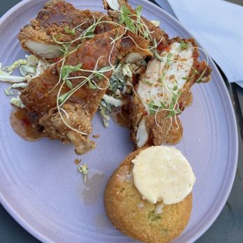 Shangri La - Mary's half chicken - New American Near Me - Fair Oaks, California
