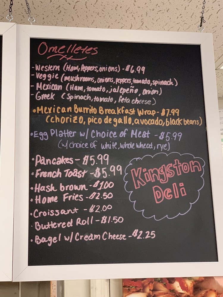 KINGSTON DELI & CAFE Updated September 2024 15 Reviews 52 Main St