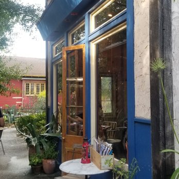 N 7 - This is the entrance to the restaurant. The hostess was sitting at this table to check in guests. - French Near Me - New Orleans, Louisiana N 7 - This is the entrance to the restaurant. The hostess was sitting at this table to check in guests. - French Near Me - New Orleans, Louisiana