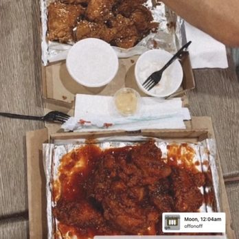 The ToreOre - Spicy abs garlic given with radish - Chicken Wings Near Me - Houston, Texas