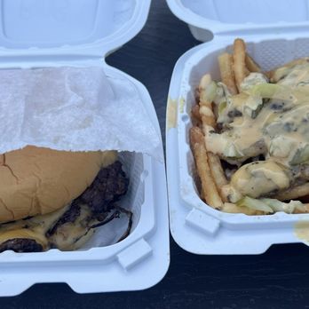 Black Market Burger - Black Market Burger and Black Market Fries. - Burgers Near Me - Long Beach, California Black Market Burger - Black Market Burger and Black Market Fries. - Burgers Near Me - Long Beach, California