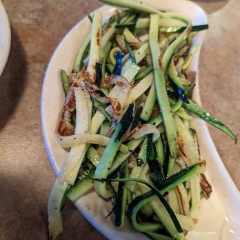Clara's On the River - Zucchini spaghetti - American Near Me - Battle Creek, Michigan Clara's On the River - Zucchini spaghetti - American Near Me - Battle Creek, Michigan