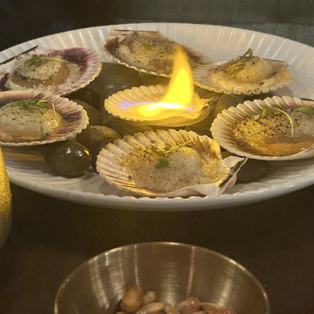 Katana Cocina Nikkei - Scallops Katana (flambeed) - Japanese Near Me - Weston, Florida