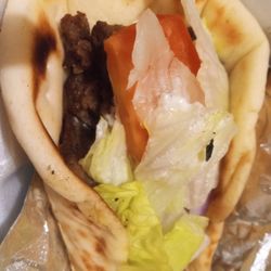 Greek Palace - Lamb Gyro was filled with delicious fresh lamb and ingredients