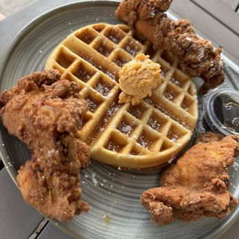Dandelion Cafe - Chicken and waffles - Coffee & Tea Near Me - Bellaire, Texas