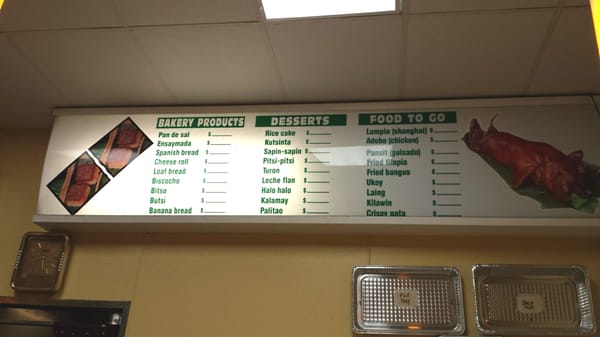 Menu photo 4 Kababayan Bakery Spring Valley, CA
