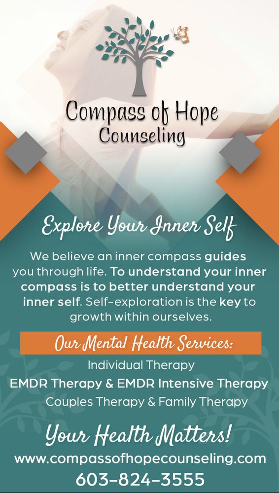 Compass Hope Counseling - grief counselor in Hooksett, NH