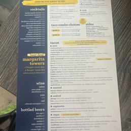 High Tide Menu High Tide Menu