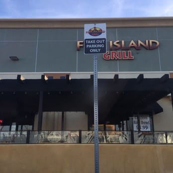 Fire Island Grill - Love the reserved take out parking! - Hawaiian Near Me - Palmdale, California