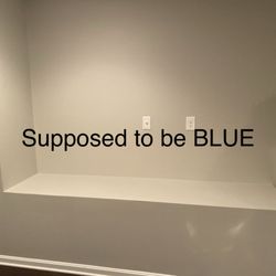 Next Day Painters - My accent wall was painted the same color as the rest of the walls despite providing the paint and having repeated conversations about it
