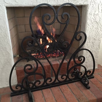 Iron Door Concepts - Custom designed fireplace grill - Fences & Gates Near Me - Santa Ana, California Iron Door Concepts - Custom designed fireplace grill - Fences & Gates Near Me - Santa Ana, California
