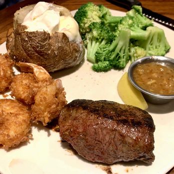 Outback Steakhouse - Coconut Shrimp and Steak! - Steakhouses Near Me - Parsippany, New Jersey