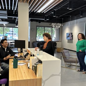 HEXA Coworking - Reception - Shared Office Spaces Near Me - Richardson, Texas HEXA Coworking - Reception - Shared Office Spaces Near Me - Richardson, Texas