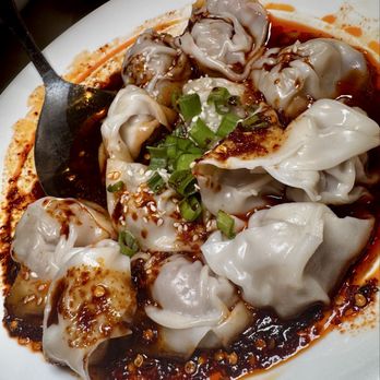 Red Pepper Sichuan Bistro - 1011. Dumplings in Spicy Sauce - Szechuan Near Me - Towson, Maryland