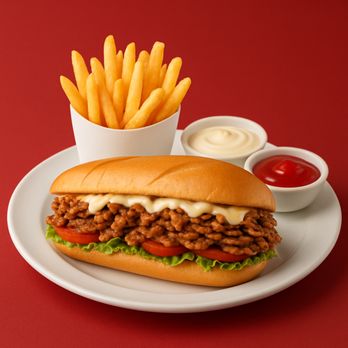 District Pizza Palace - New Combo Alert!
Satisfy your hunger with our Palace Philly Cheesesteak + Fries (12") -- packed with juicy grilled beef, melted cheese, - Pizza Near Me - Arlington, Virginia District Pizza Palace - New Combo Alert!
Satisfy your hunger with our Palace Philly Cheesesteak + Fries (12") -- packed with juicy grilled beef, melted cheese, - Pizza Near Me - Arlington, Virginia