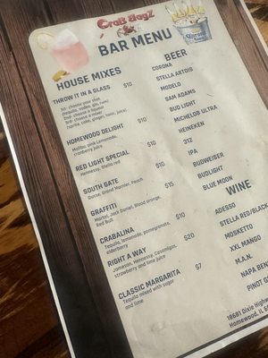 Menu photo 8 Crab Bagz Homewood, IL